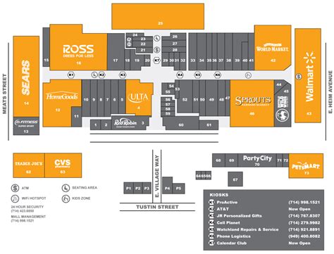 century city mall map.